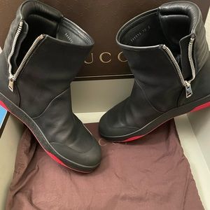 Gucci men boots size 10